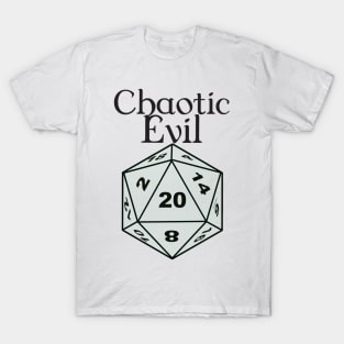 Chaotic Evil Alignment T-Shirt